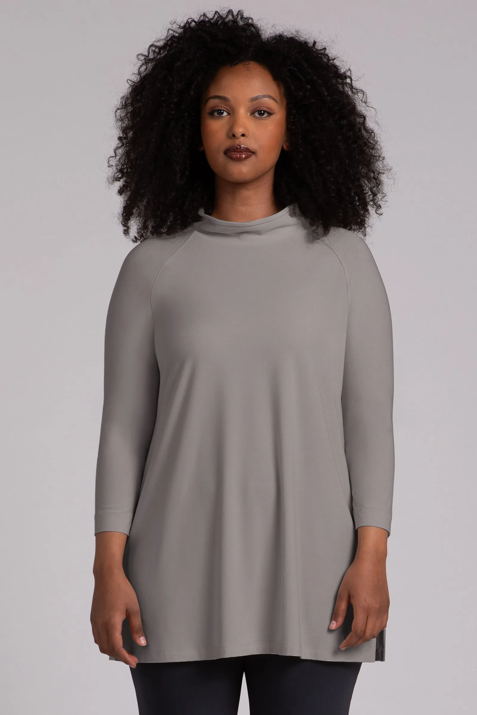 Svelte Funnel Neck Tunic