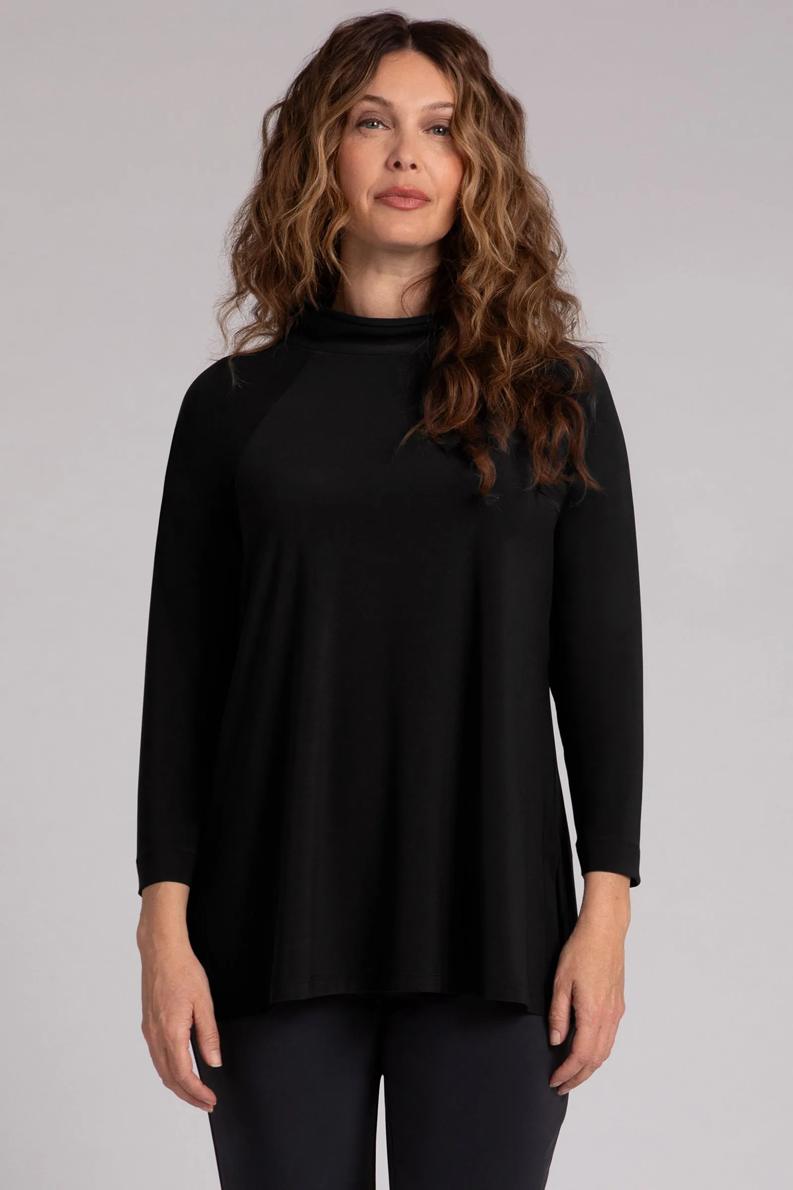 Svelte Funnel Neck Tunic