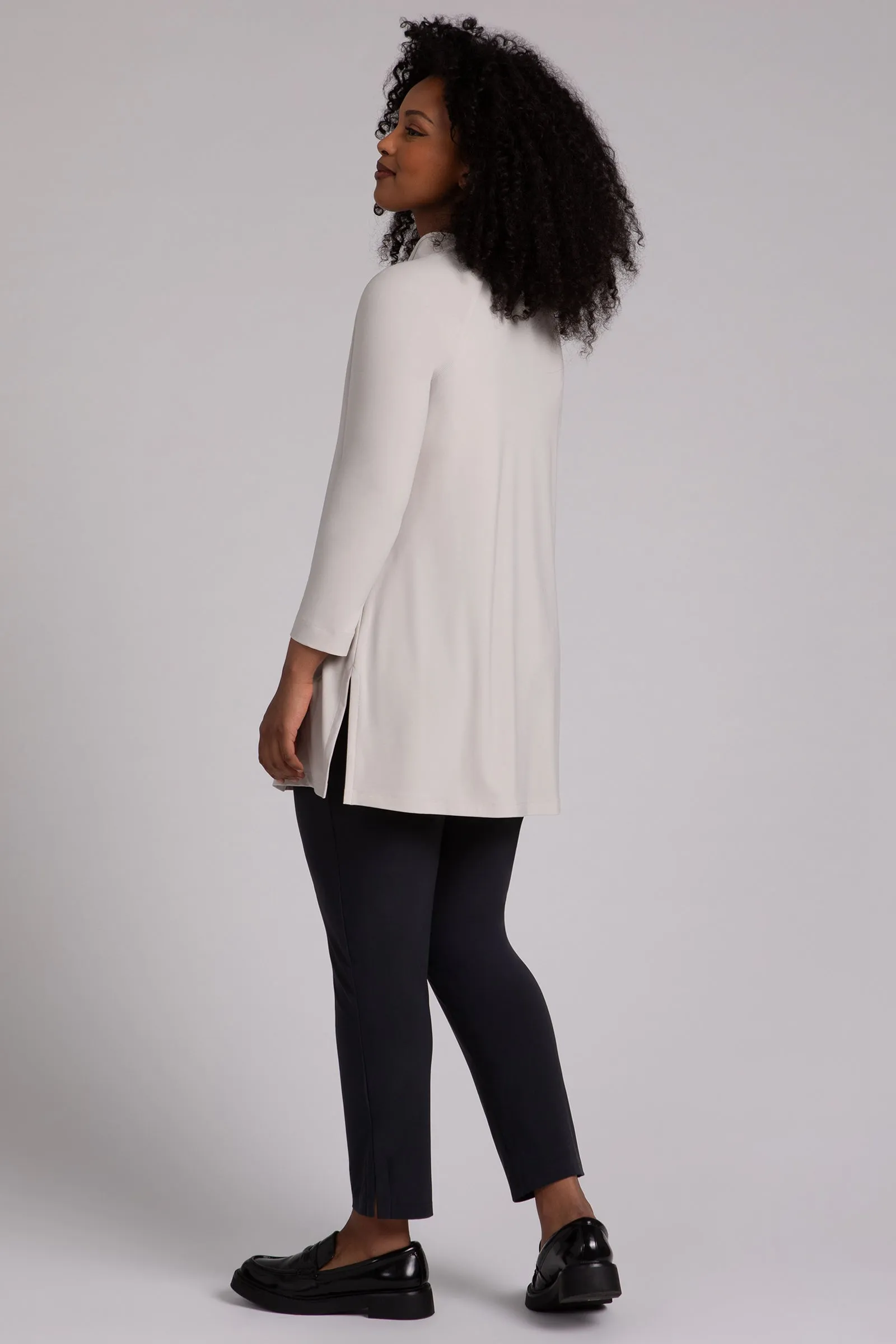 Svelte Funnel Neck Tunic