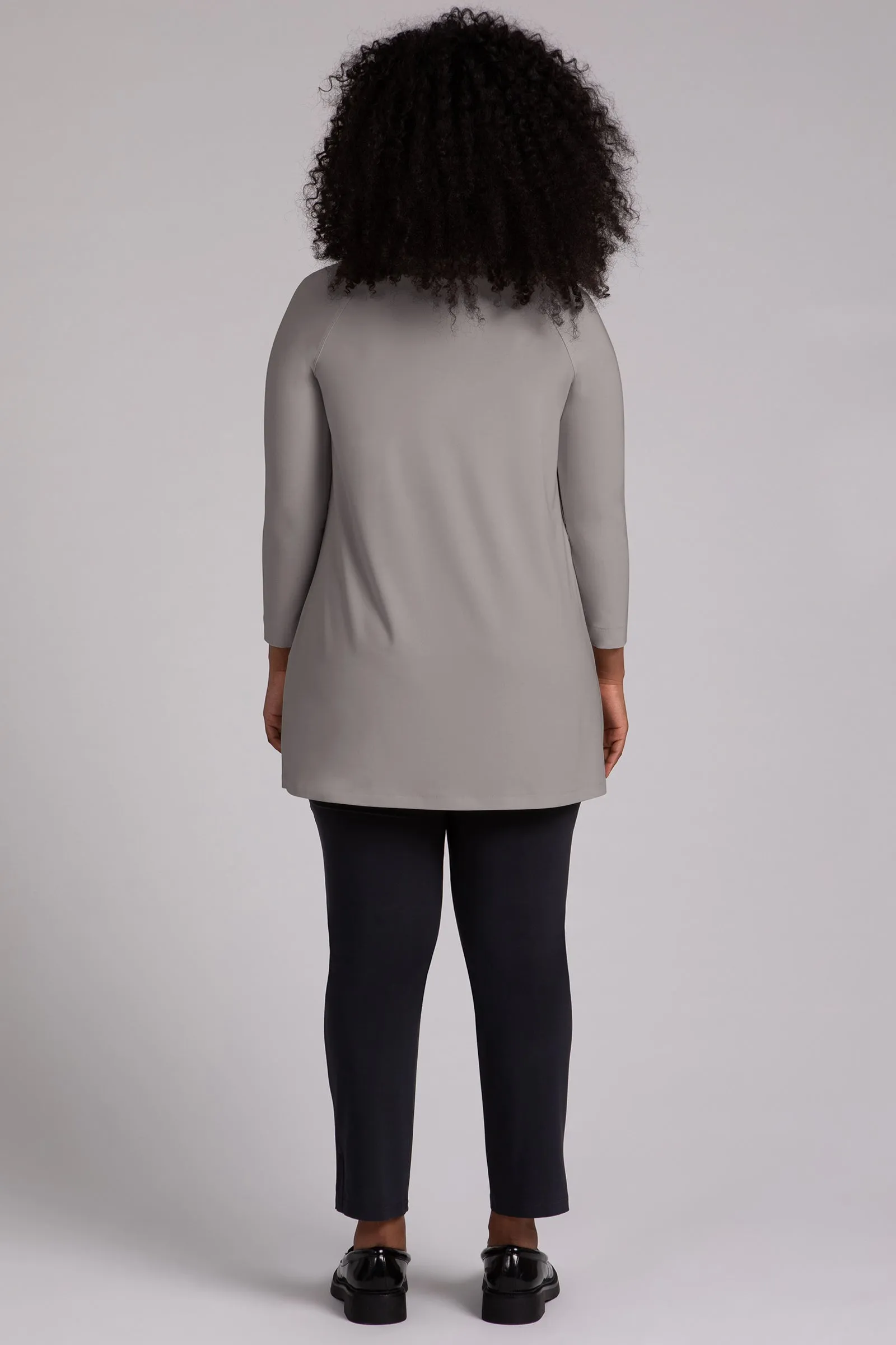 Svelte Funnel Neck Tunic