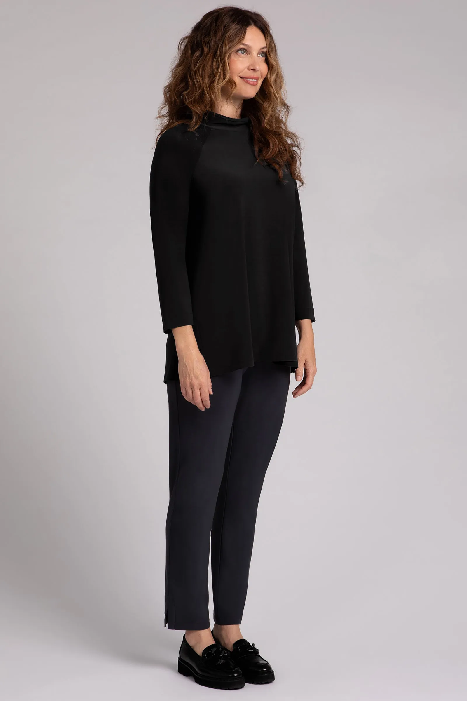 Svelte Funnel Neck Tunic