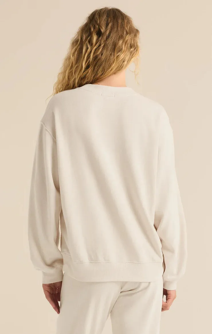 The Classic Crewneck Boyfriend Sweatshirt