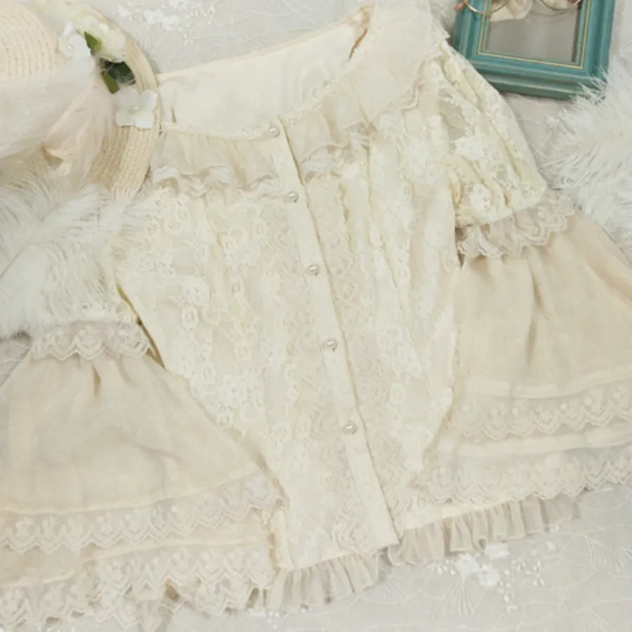 The Poem of Roses Elegant Lolita Short Sleeve Shirt