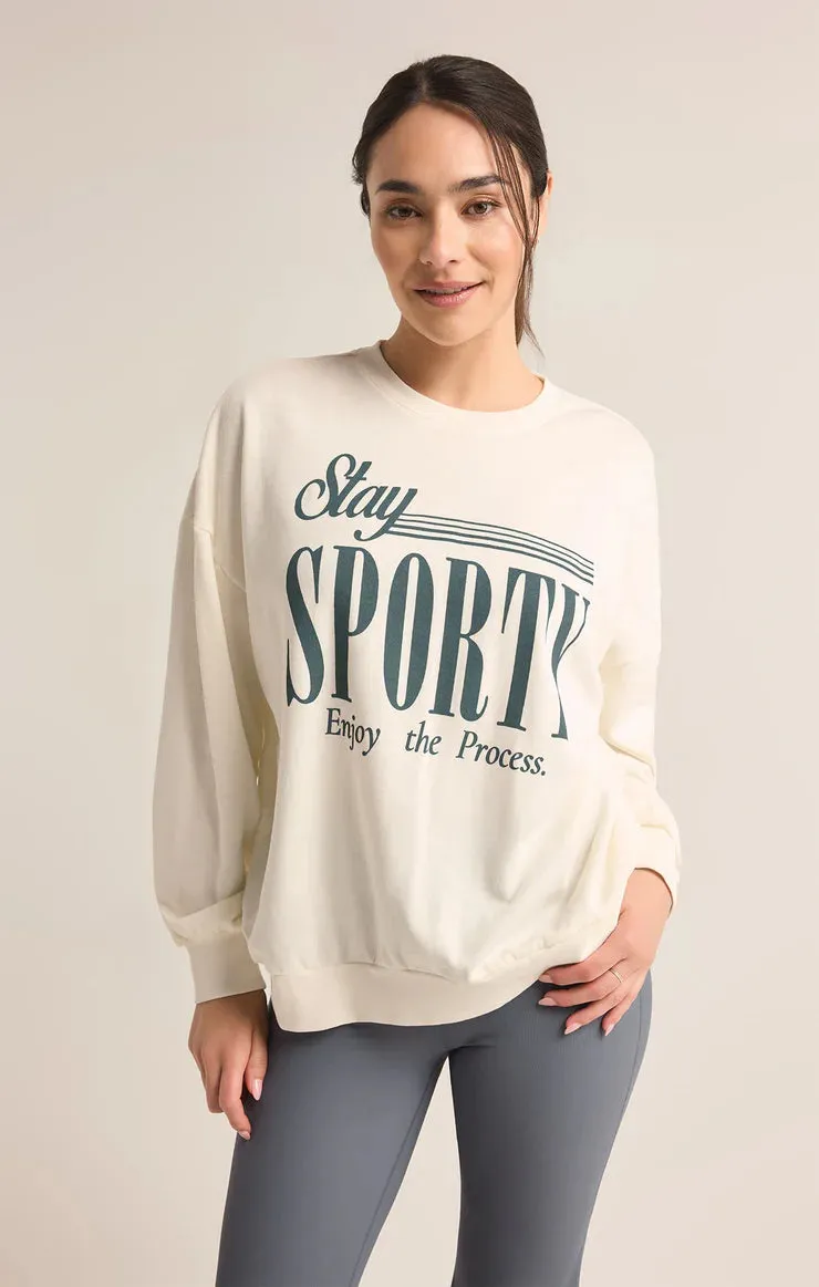 The Sporty Sunday Sweatshirt