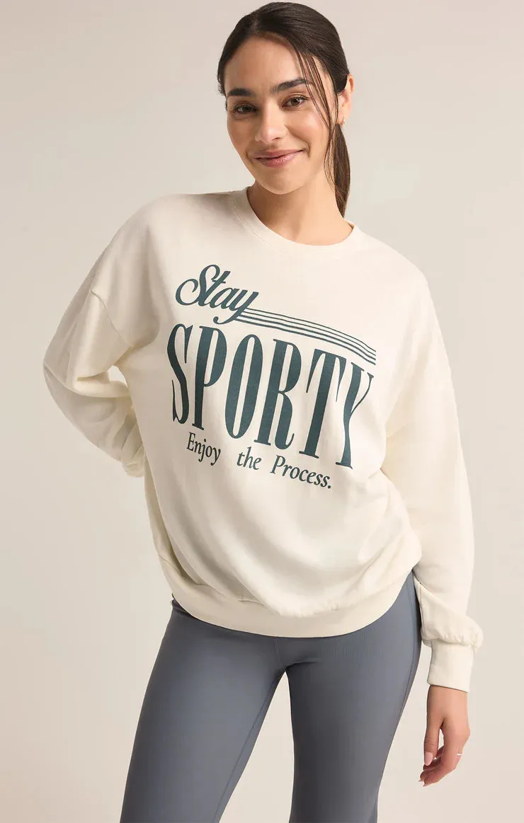 The Sporty Sunday Sweatshirt