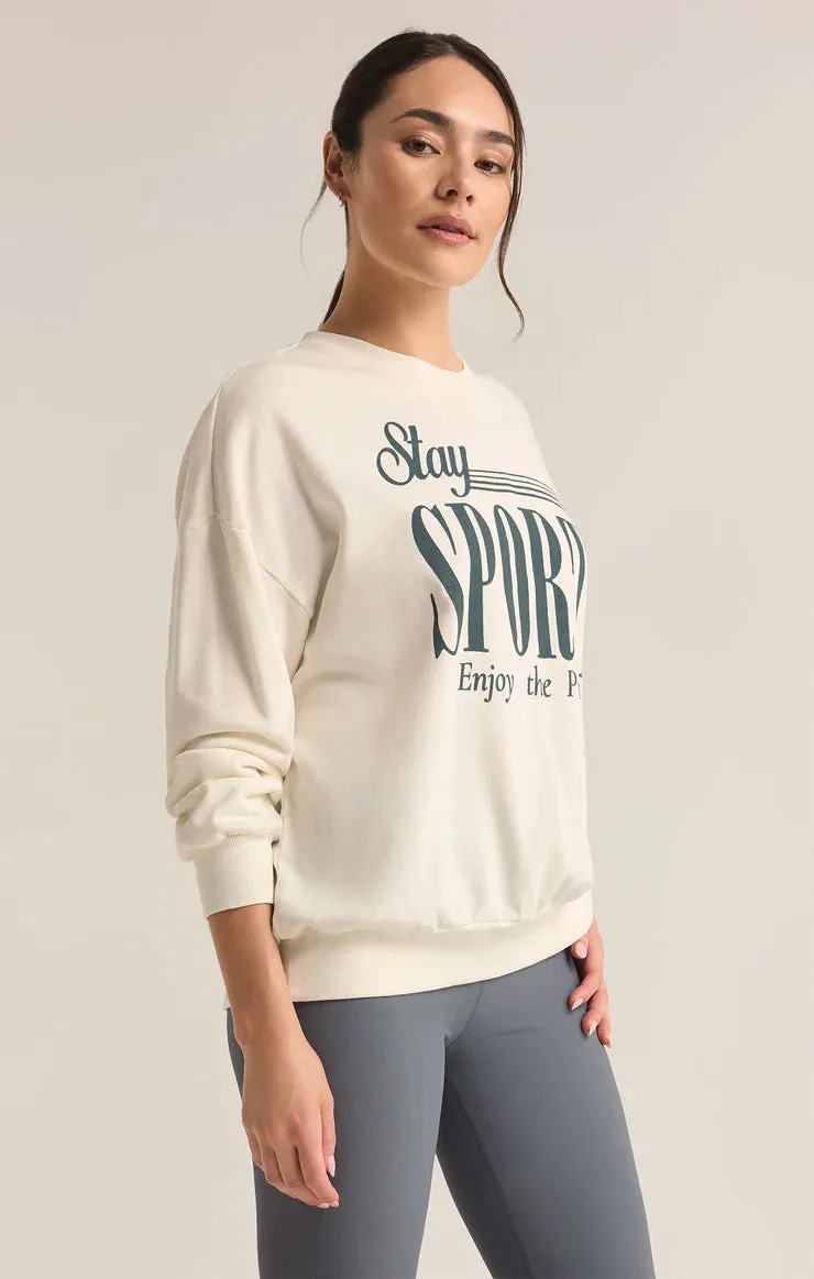 The Sporty Sunday Sweatshirt