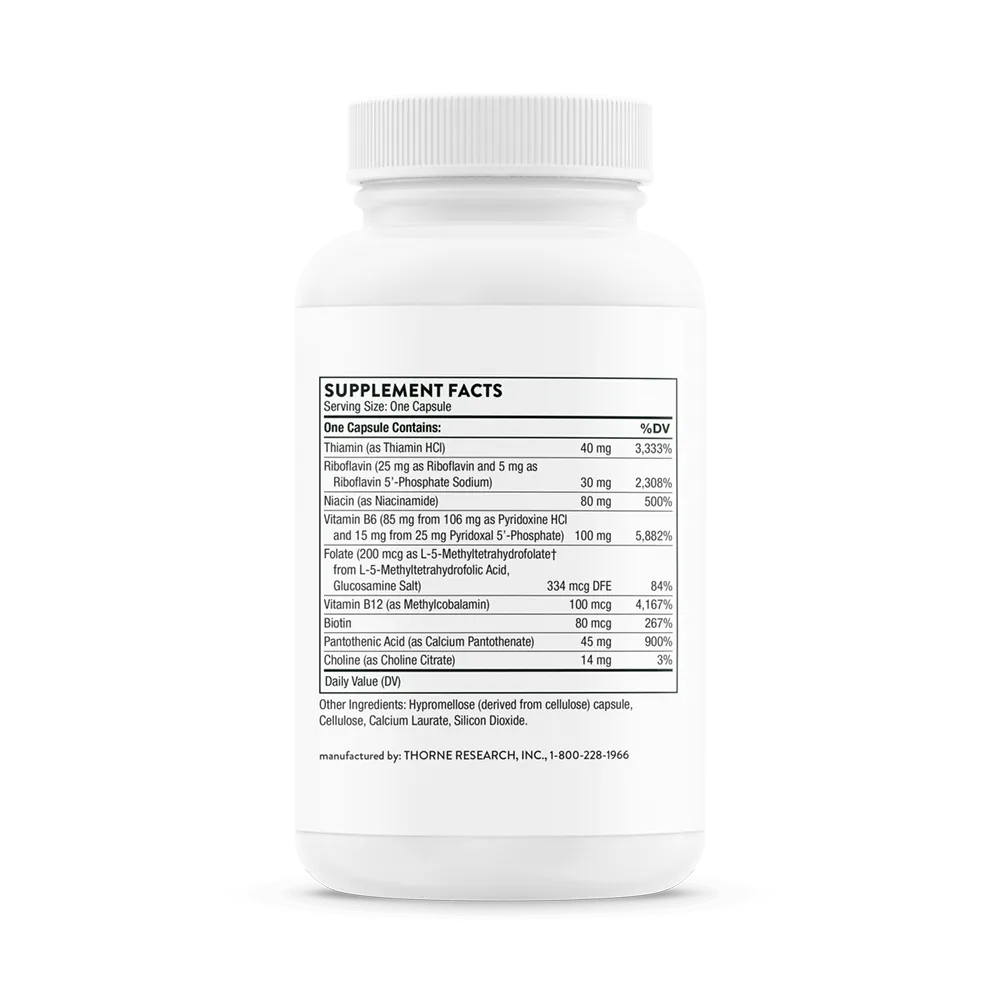 Thorne Research B-Complex #6 (60 Capsules)