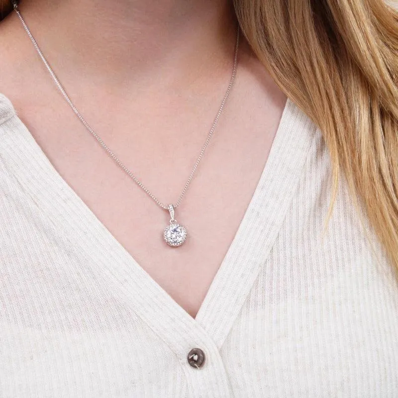 Timeless Design Stone Studded Necklace Gift Set For Daughter