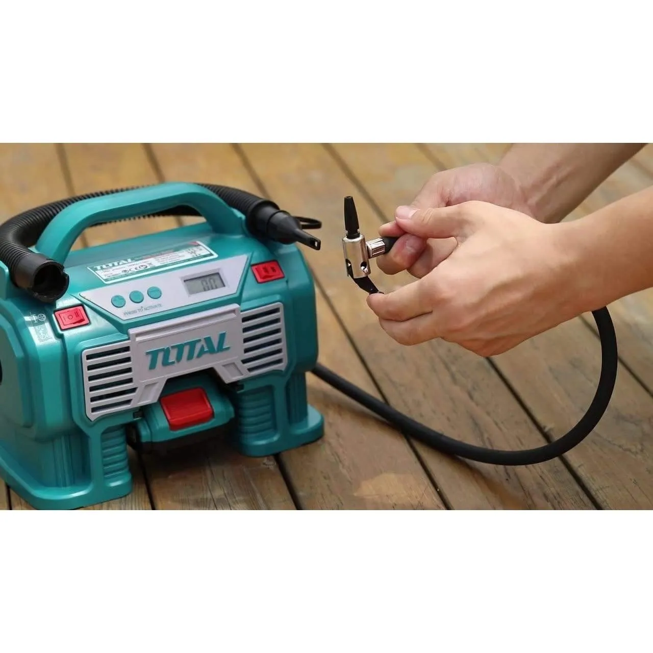 Total Lithium-Ion Cordless Auto Air Compressor 20V - TACLI2002