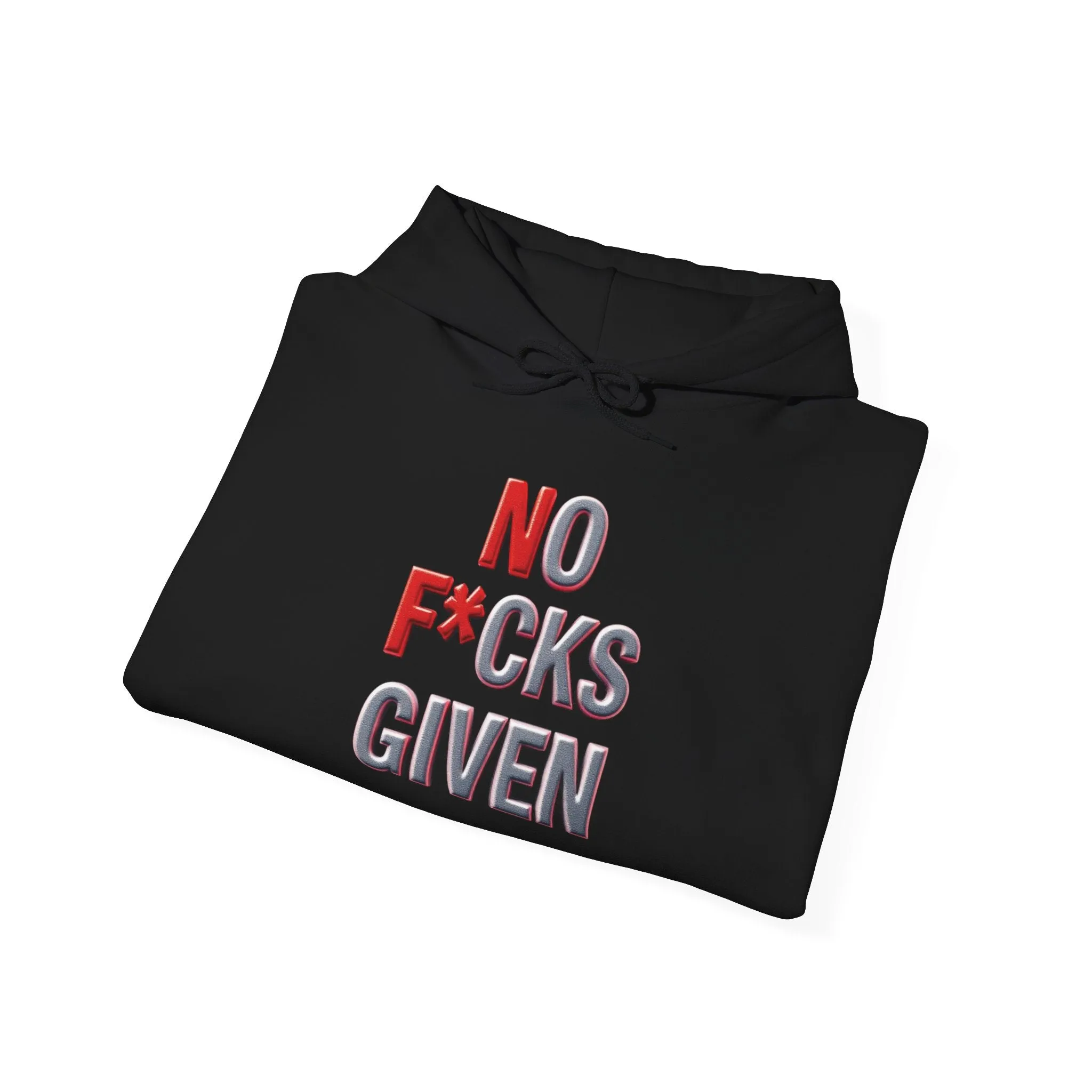 Unisex Hoodie No F*cks Given by Custom Drip