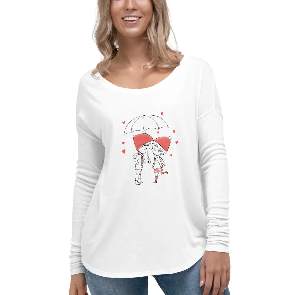 Valentine's Day Ladies' Long Sleeve Tee