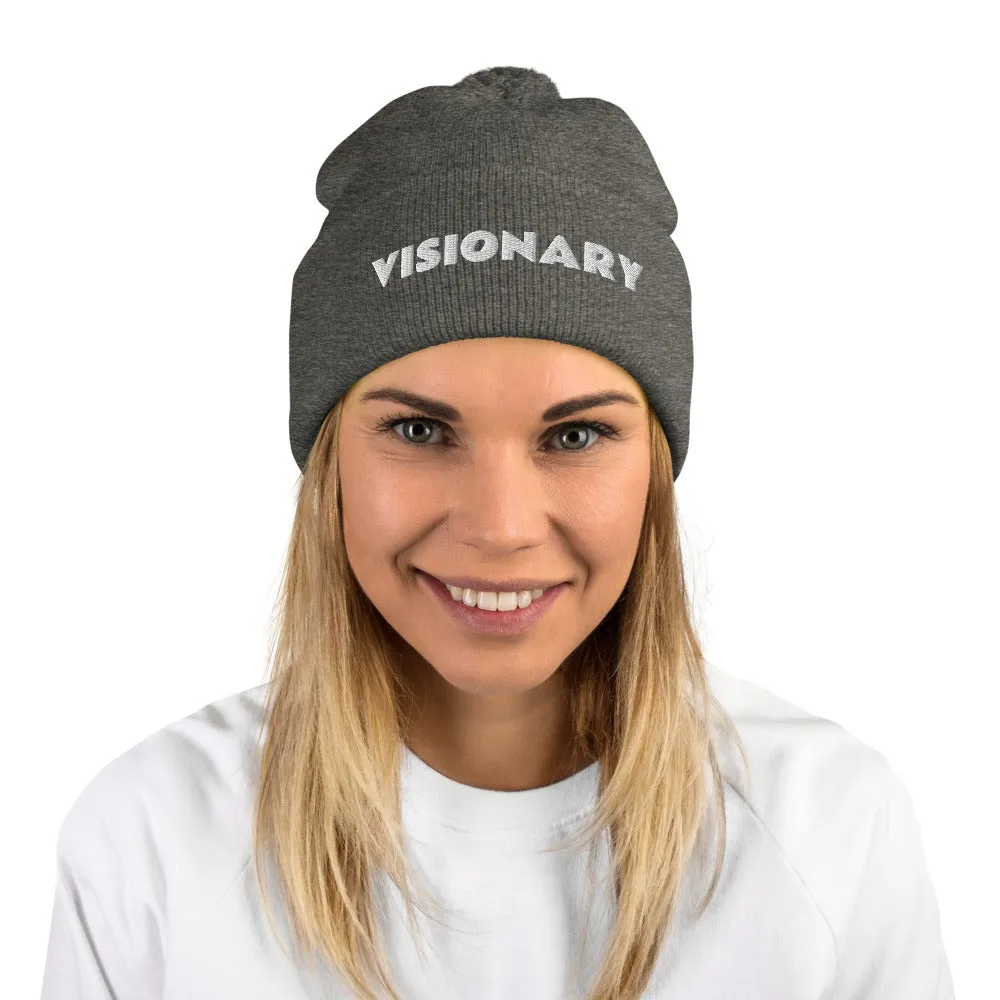 VISIONARY BH | Premium STMT Design Pom Pom Beanie Hat