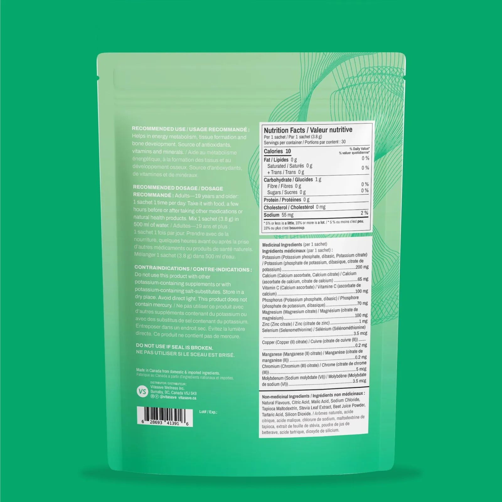 Vitasave - Electrolytes (30 Sachets)
