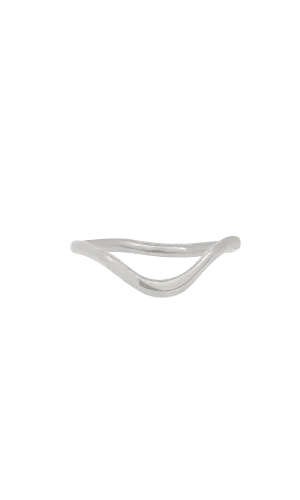 Wave Wedding Band