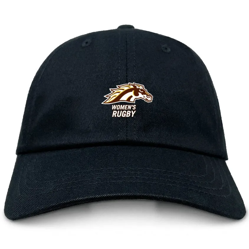 Western Michigan University Women's Rugby Adult Low-Profile Cotton Twill Dad Cap