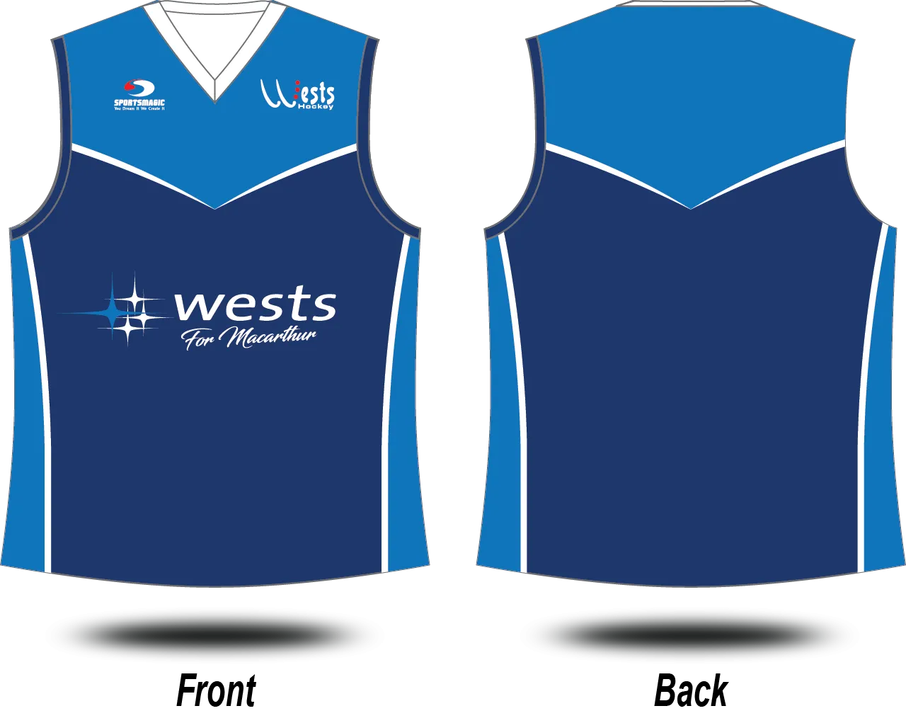 WESTS HOCKEY - Unisex Playing Singlet