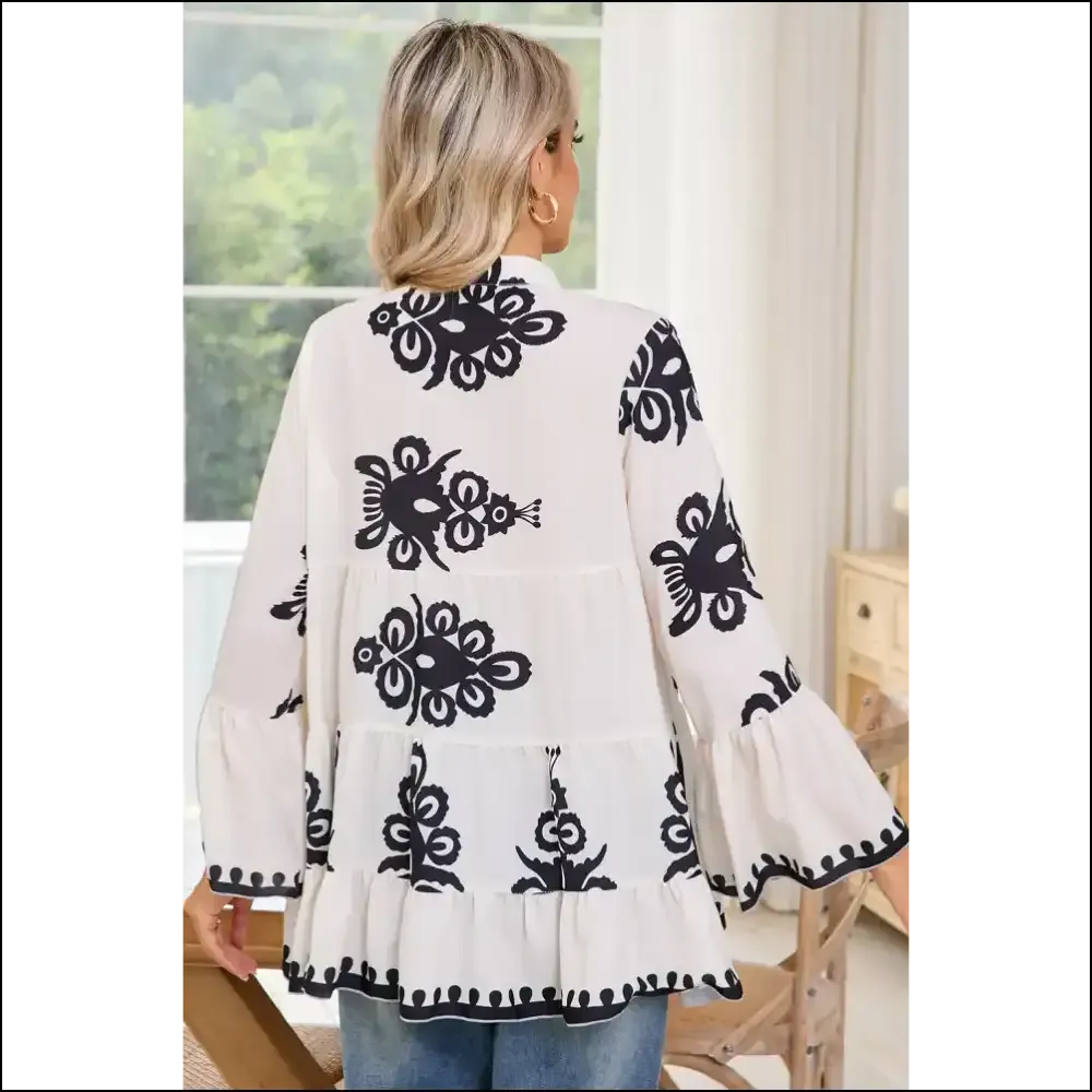 White Boho Print: from Frump to Fab ! ?️ Needful Things