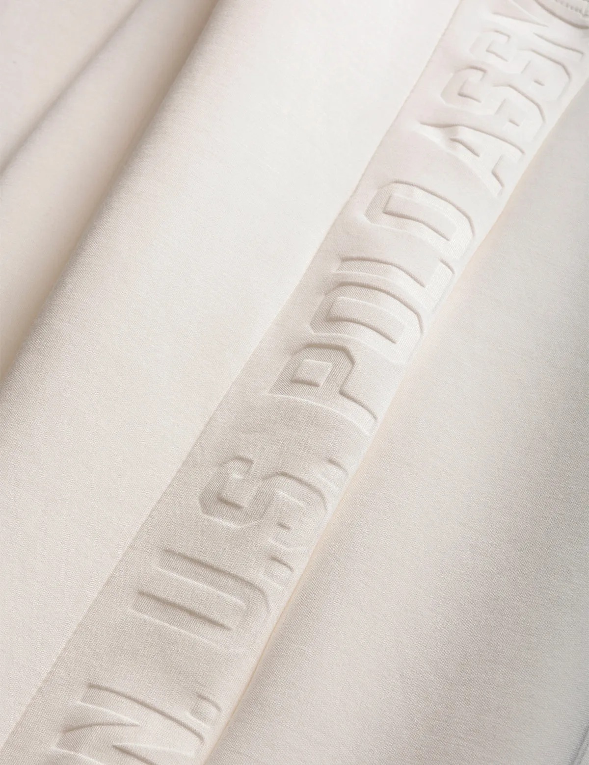 WHITE LABEL MOCK NECK FULL ZIP SCUBA TRACK JACKET