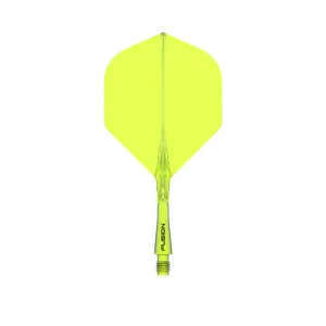Winmau Fusion Integrated Yellow Flight & Shaft