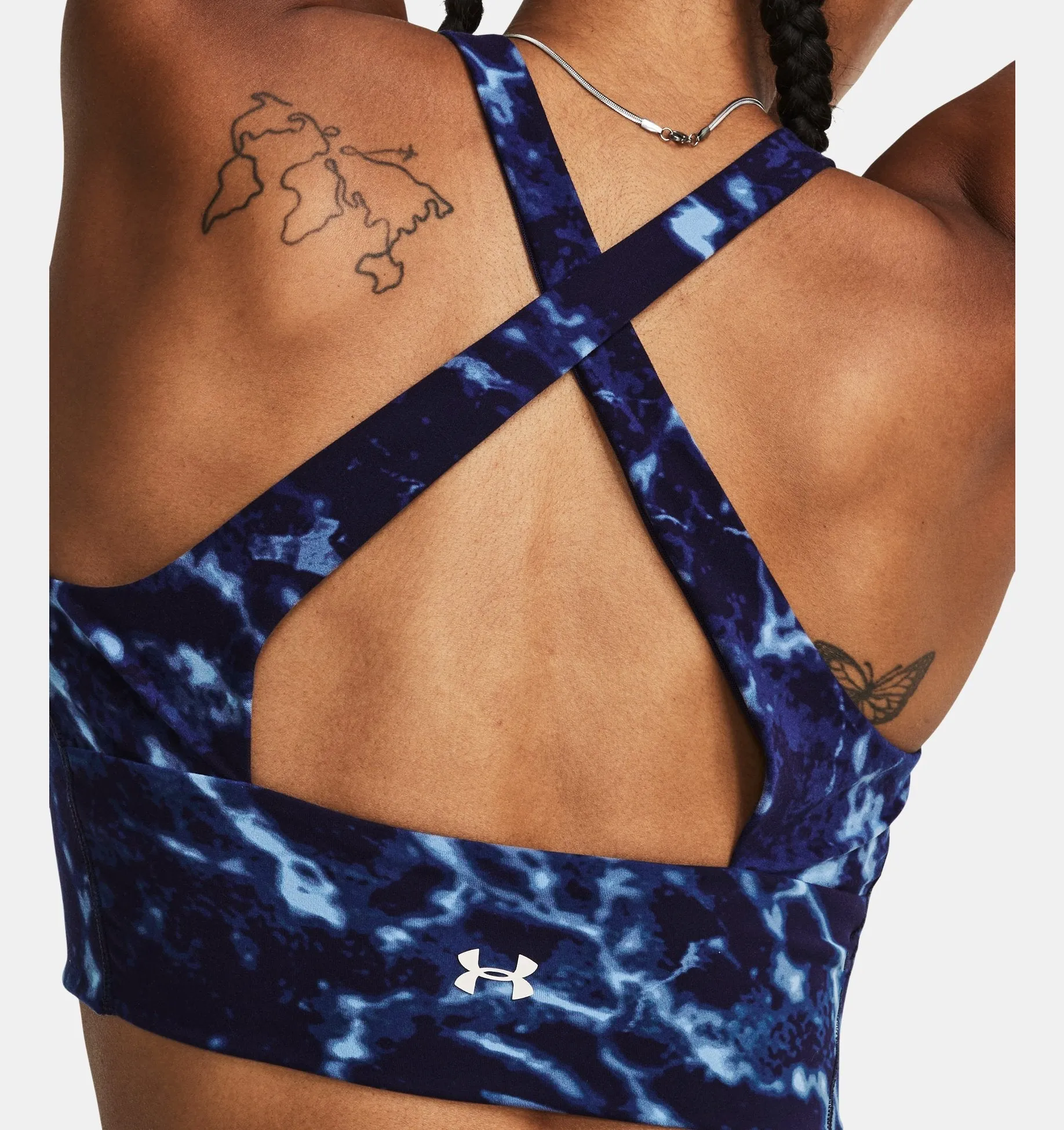 Women's Project Rock Lets Go Crossover Print Top