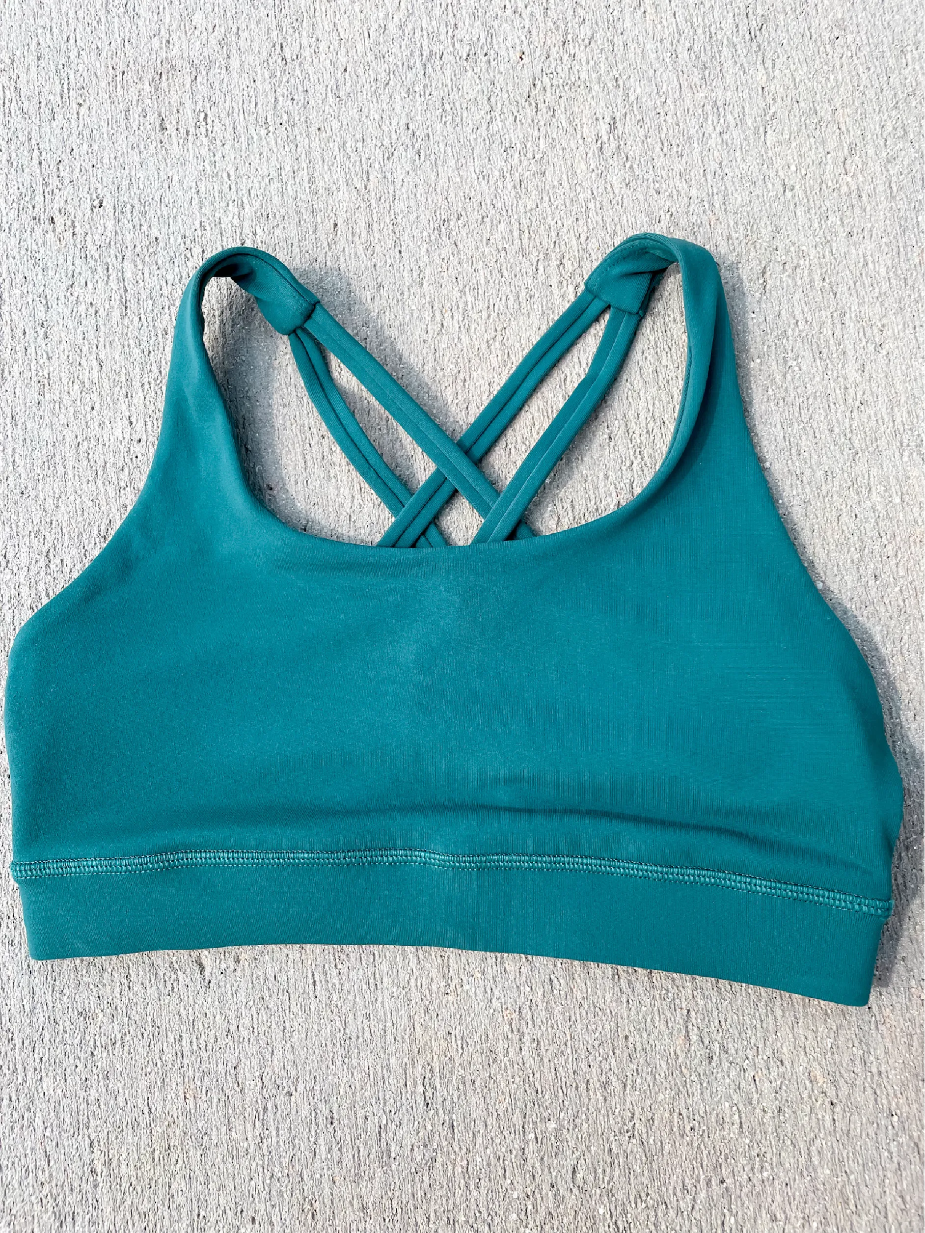Worldwide Sports Bra - Stone Green