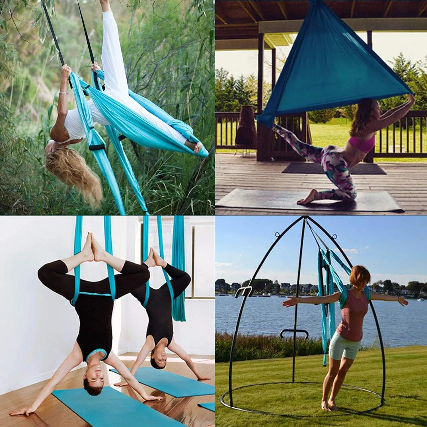 Yoga Swing Set,Ultra Strong Yoga Hammock Trapeze Extension