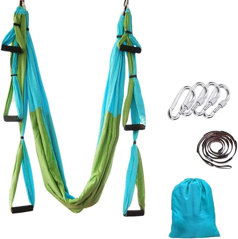 Yoga Swing Set,Ultra Strong Yoga Hammock Trapeze Extension