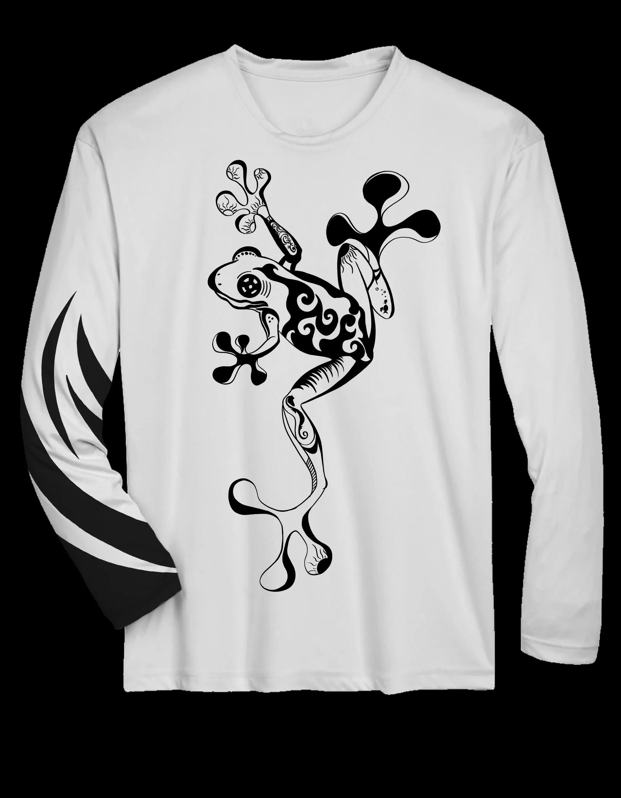 Youth Tropical Life Frog UV Performance Shirt - UPF 50  Sun Protection
